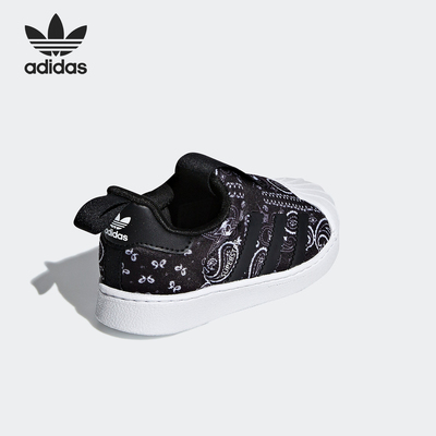 阿迪达斯婴童轻便低帮休闲鞋
