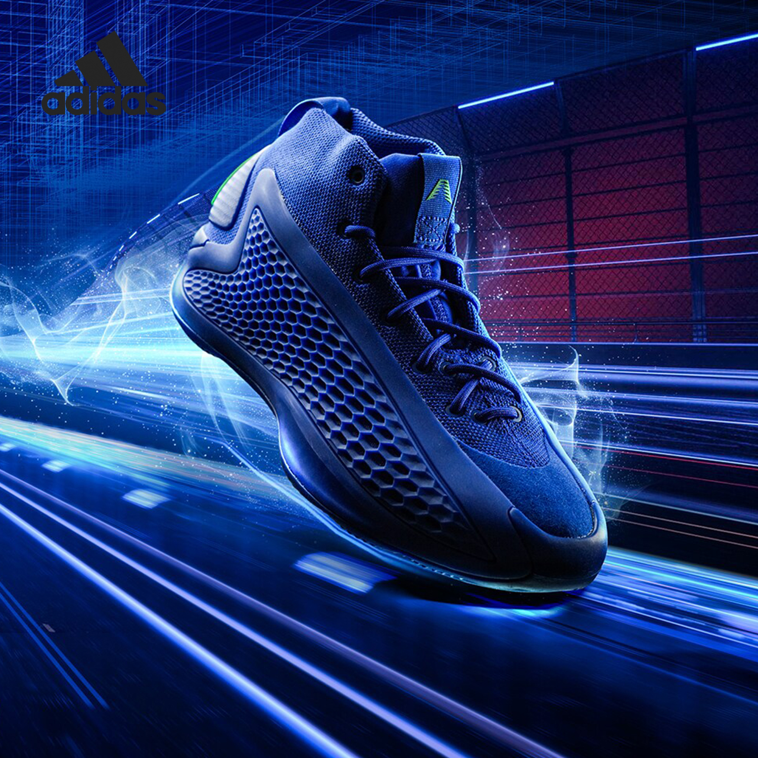 阿迪达斯男女款运动篮球鞋