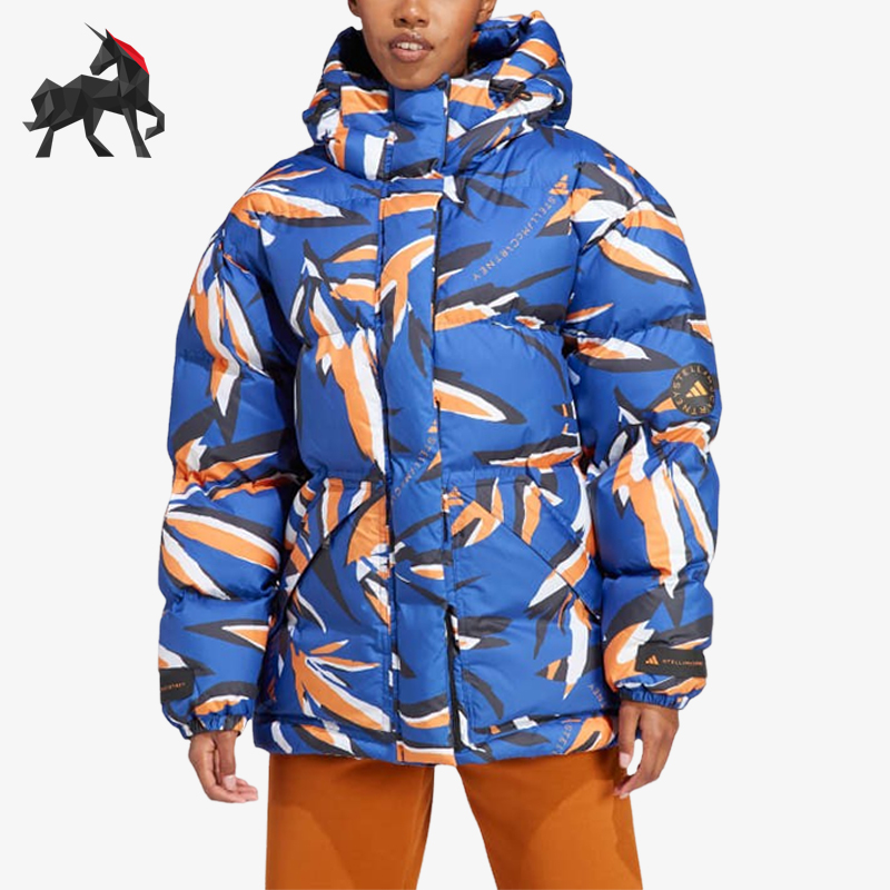 阿迪达斯正品女子宽松棉服