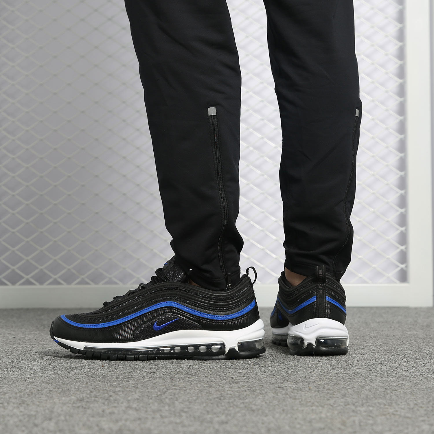 Nike/耐克正品 Air Max 97 OG 白红黑蓝子弹男气垫跑步鞋 AR5531