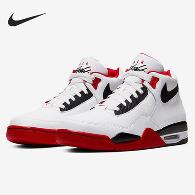 Nike/耐克Flight Legacy AJ4兄弟款气垫男子复古高帮篮球鞋BQ4212