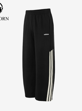 Adidas/阿迪达斯正品2025秋季款男士印花运动休闲耐穿长裤HZ9506