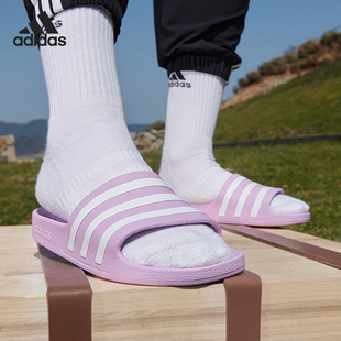 Adidas/阿迪达斯正品ADILETTE AQUA女子居家运动拖鞋FY8098