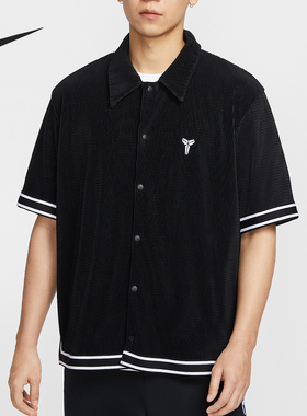 Nike/耐克正品2025夏季款男士宽松翻领经典休闲上衣IB0021-010