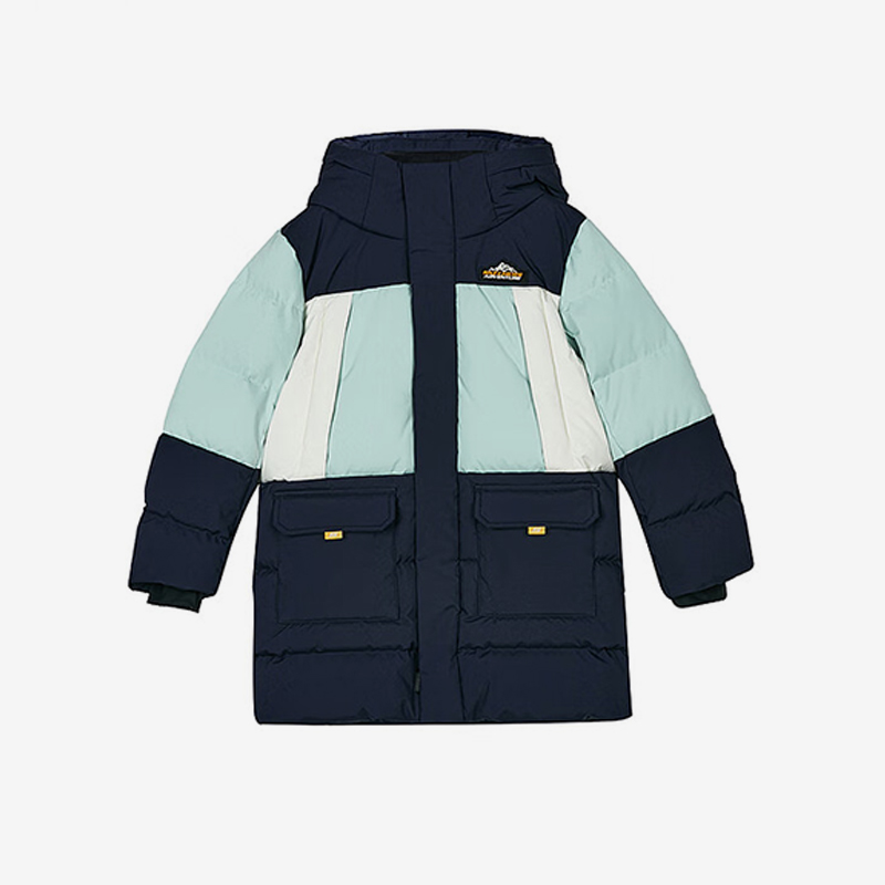 斯凯奇正品男童梭织羽绒服