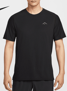 Nike/耐克正品夏季新款男士经典宽松透气跑步短袖T恤HJ3581-010