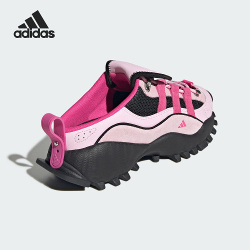 Adidas/阿迪达斯正品2025女士时尚厚底拼接经典低帮休闲鞋IH4645
