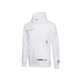 Puma/彪马春秋新款女子运动连帽卫衣长款598103-02