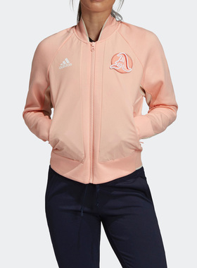 Adidas/阿迪达斯正品当季新款女子运动舒适休闲夹克外套 EK4322