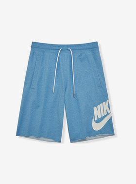 Nike/耐克正品男士大Logo法式毛圈运动休闲短裤AT5268-462
