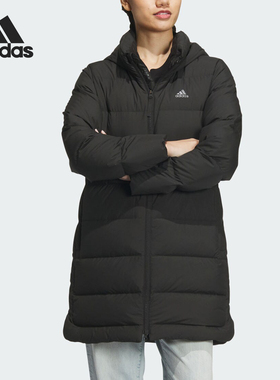 Adidas/阿迪达斯正品MID DOWN J女士中长款羽绒服外套IL8938