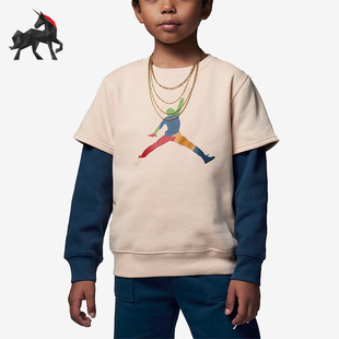Nike/耐克正品Air Jordan小童休闲加绒运动卫衣FD4977-219