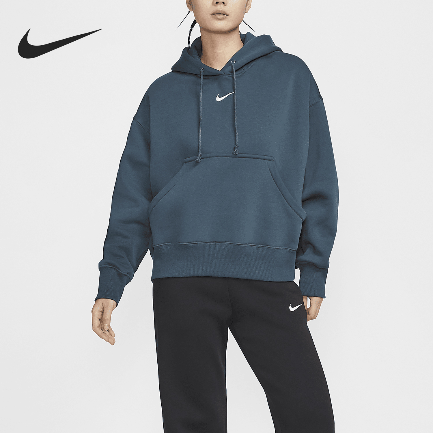 Nike/耐克正品Sportswear女士套头连帽时尚卫衣DQ5859-478