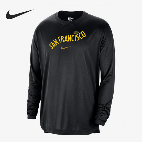 Nike/耐克正品 Dri-FIT NBA男士透气运动长袖T恤FB3718-010