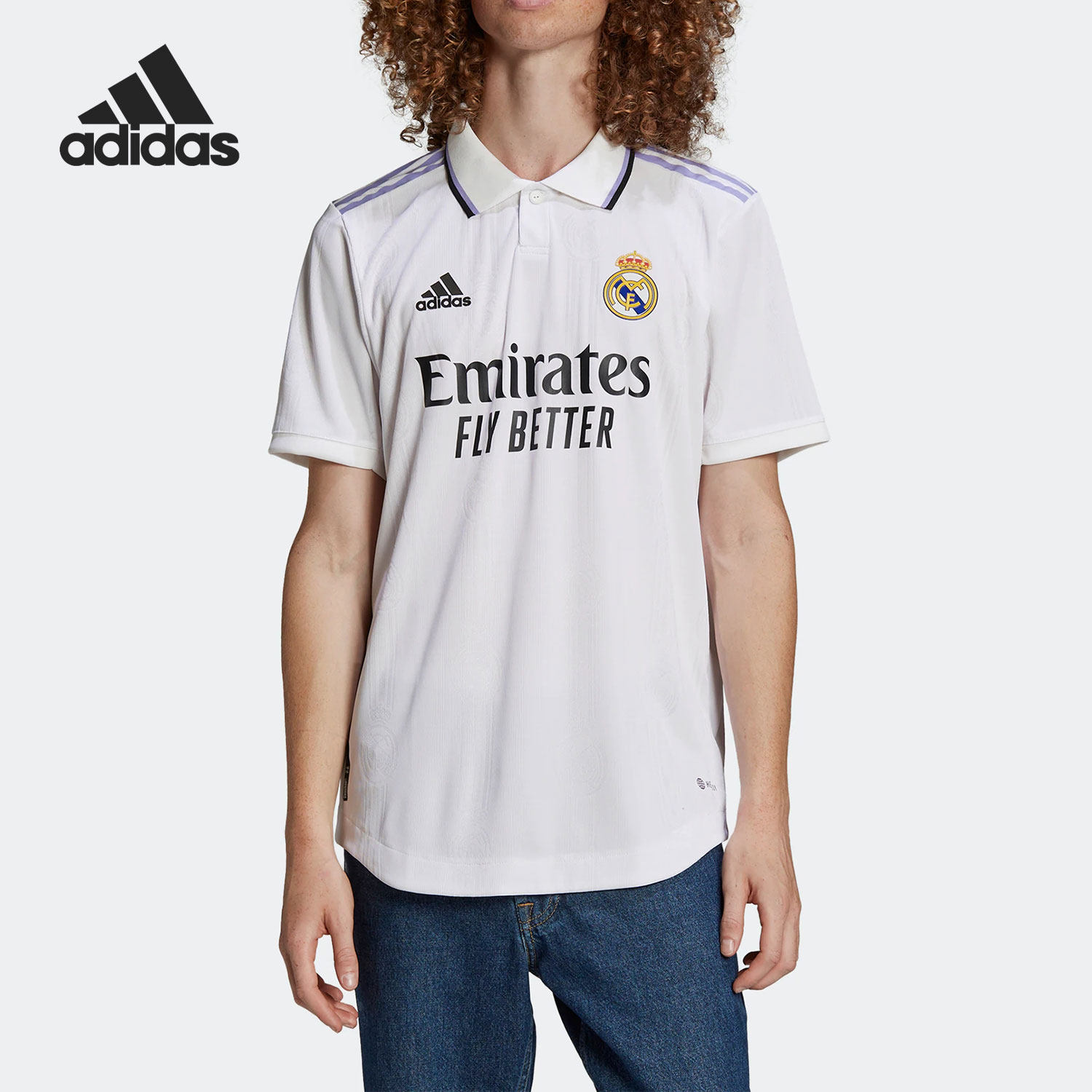 Adidas/阿迪达斯正品当季新款皇马球员版男子运动球衣HF0292