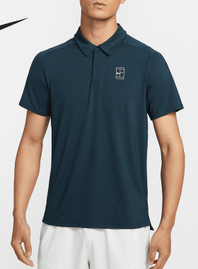 Nike/耐克正品2025夏季款男士翻领经典网球运动POLO衫FZ6908-478