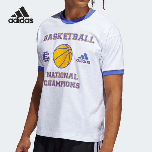 阿迪达斯男子时尚潮流运动短袖