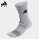 阿迪达斯正品 秋季 男女款 Adidas 透气运动保暖袜一双装 HP1576