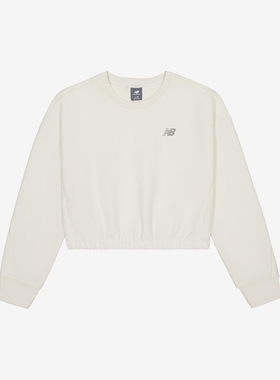 New Balance/NB正品运动女子时尚保暖长袖卫衣套头衫NCE47022-IV