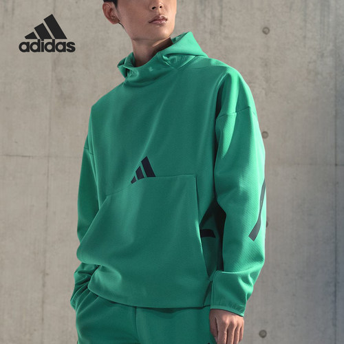Adidas/阿迪达斯正品M Z N E  HD男士真治愈连帽卫衣JD6440