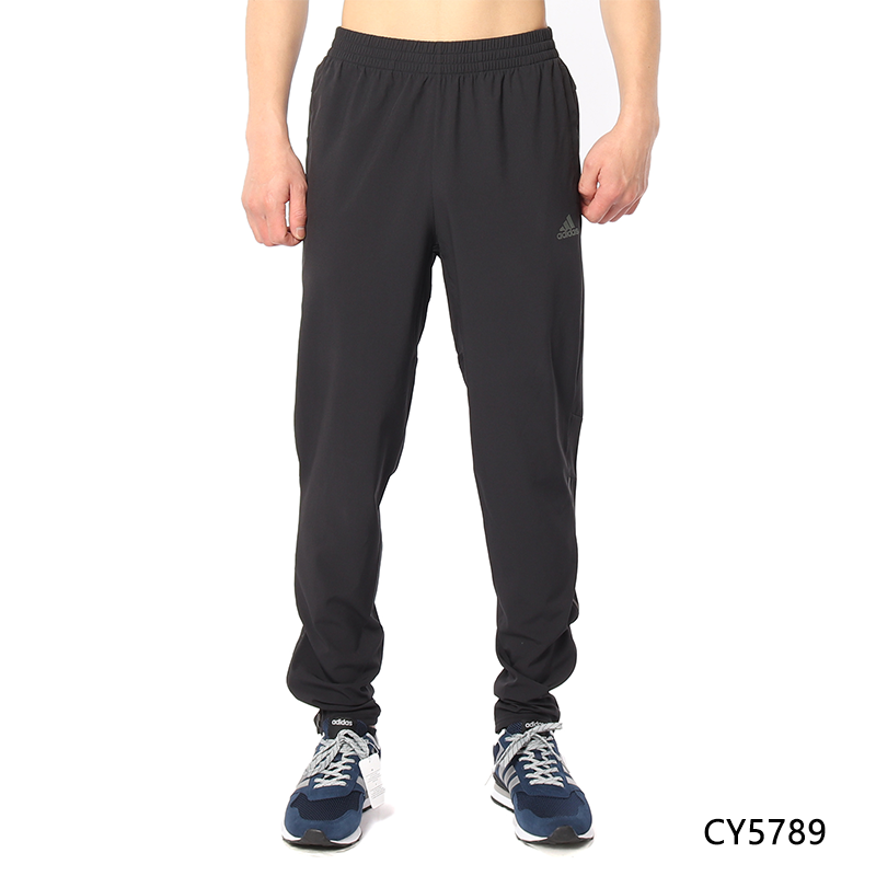 阿迪达斯男子反光跑步运动长裤