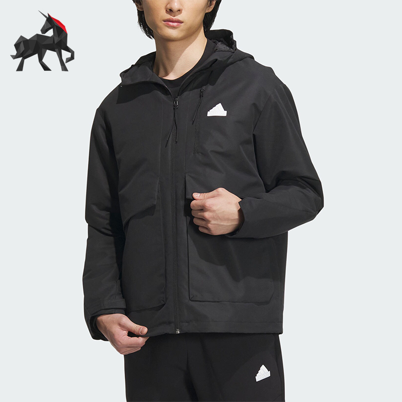Adidas/阿迪达斯男士连帽外套