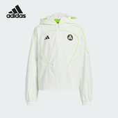 Adidas ANORAK大童拒水防泼外套JN1740 阿迪达斯正品
