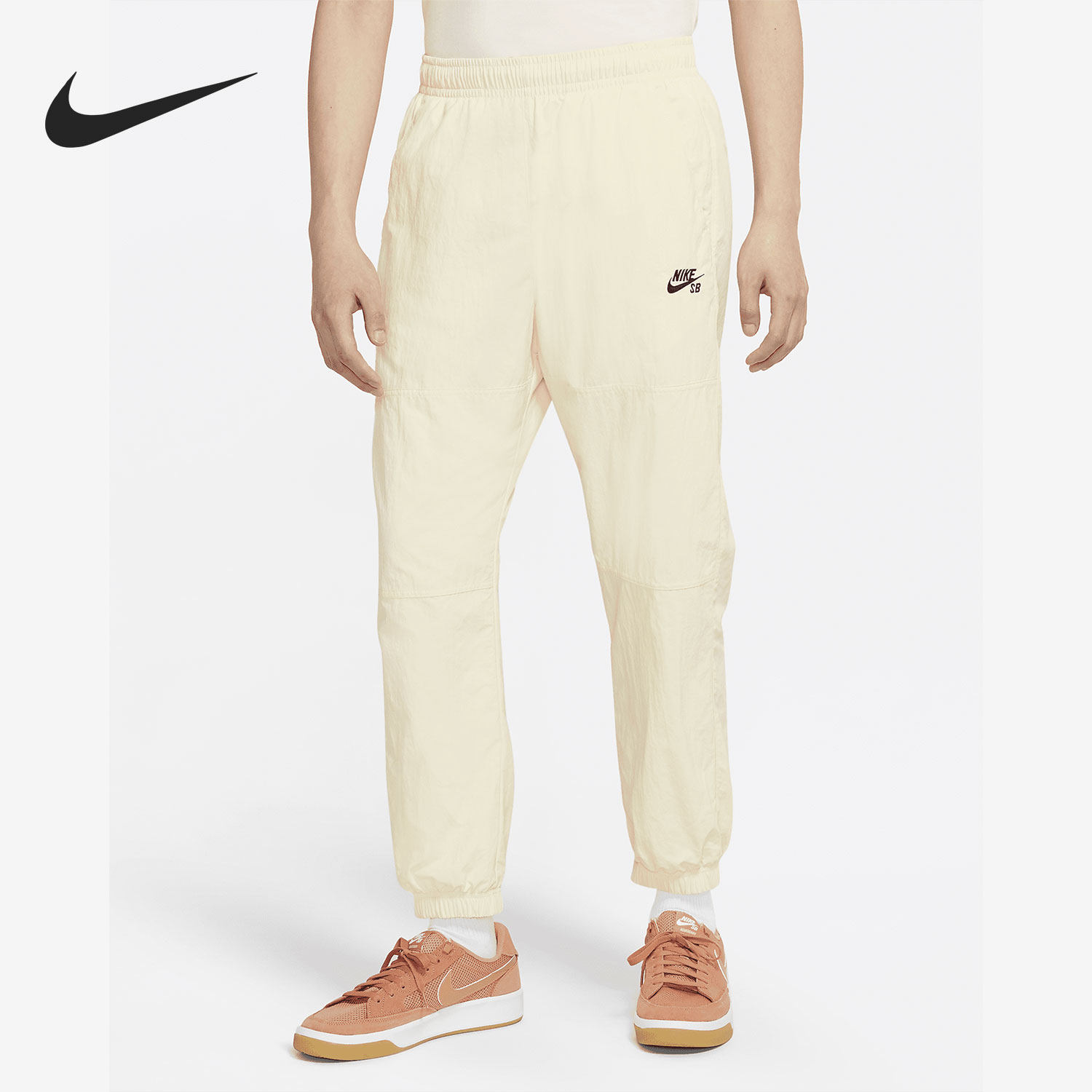 Nike/耐克正品夏季新款SB休闲梭织男子束脚滑板长裤 CW7716-113