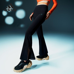 运动长裤 Adidas IZ0600 简约时尚 女士修身 阿迪达斯正品 新款