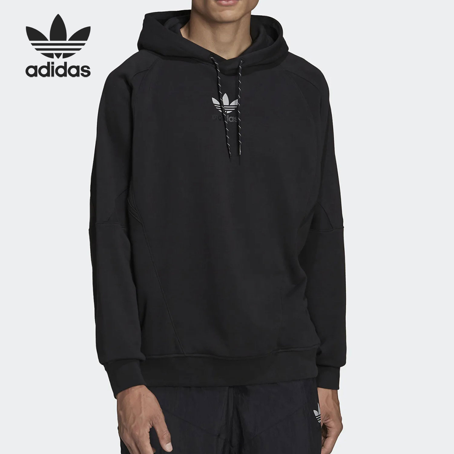 阿迪达斯男子连帽运动卫衣