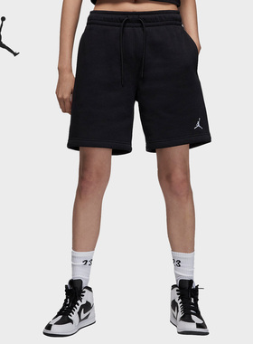Nike/耐克正品JORDAN Brooklyn 女子时尚加绒短裤FN4498-010