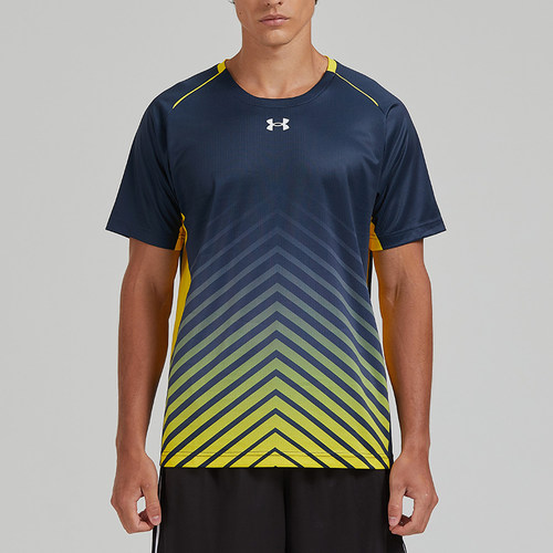 安德玛男女印花舒适短袖T恤