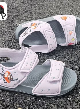 Adidas/阿迪达斯正品夏季男童女童休闲运动凉鞋EG2181