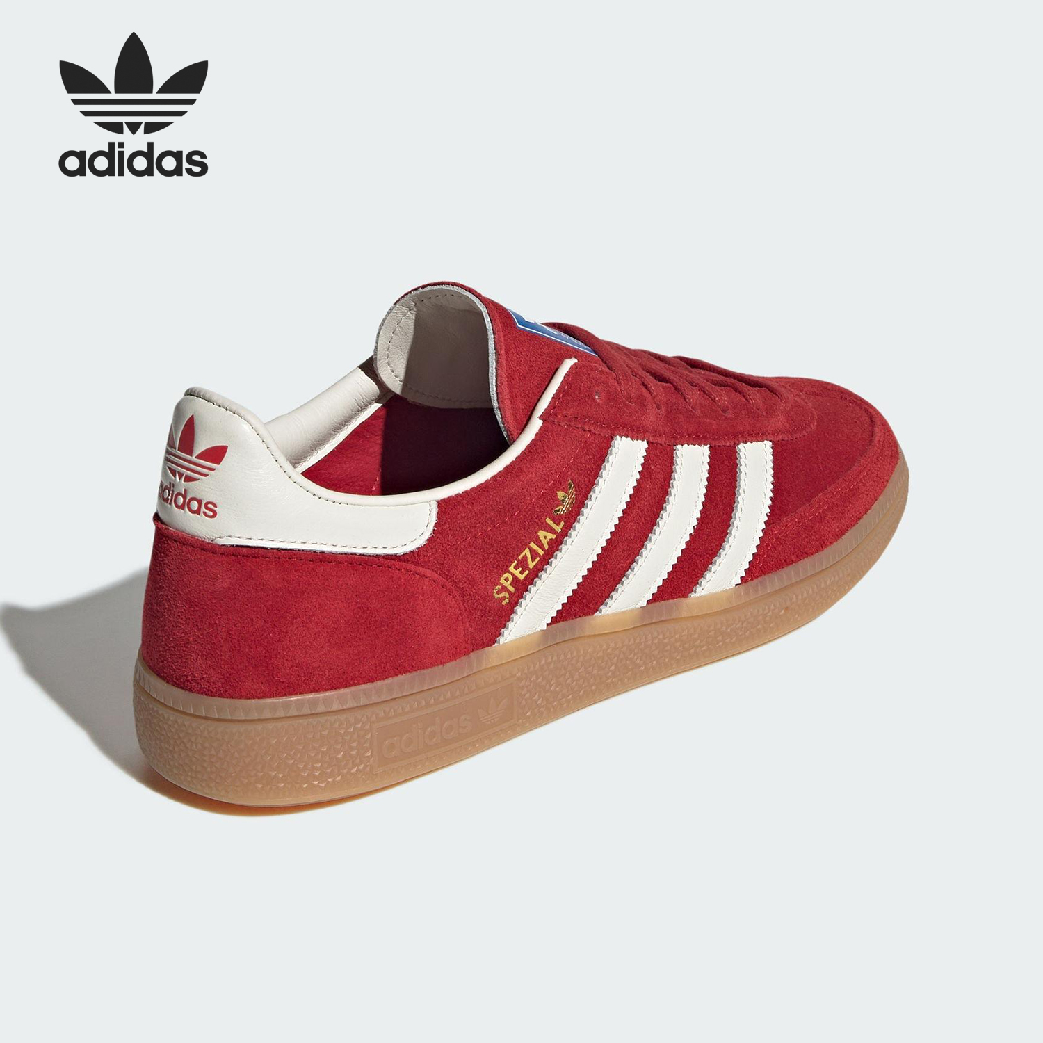 Adidas/阿迪达斯正品三叶草男女休闲日常复古运动透气板鞋JR9535