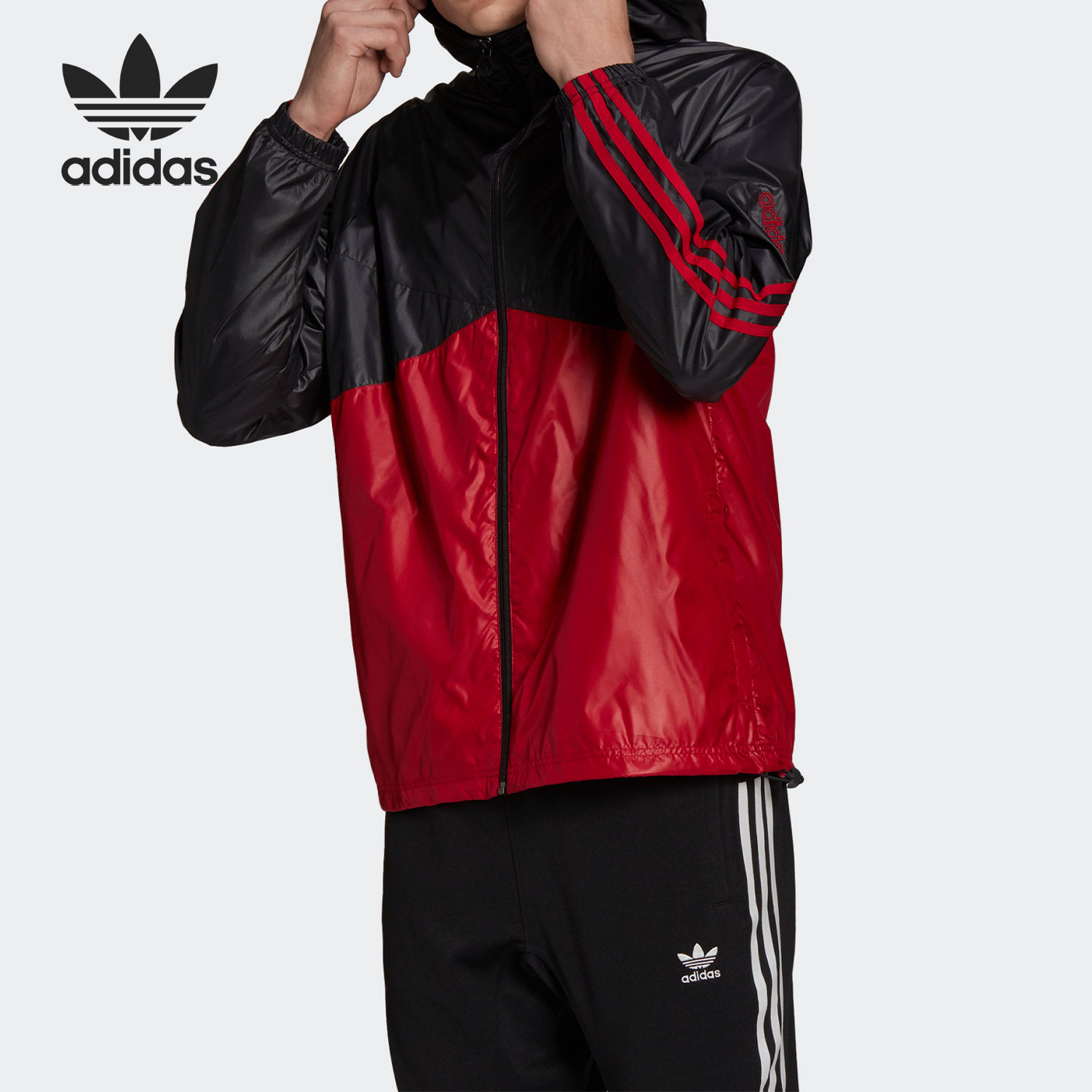 Adidas/阿迪达斯三叶草男子夹克