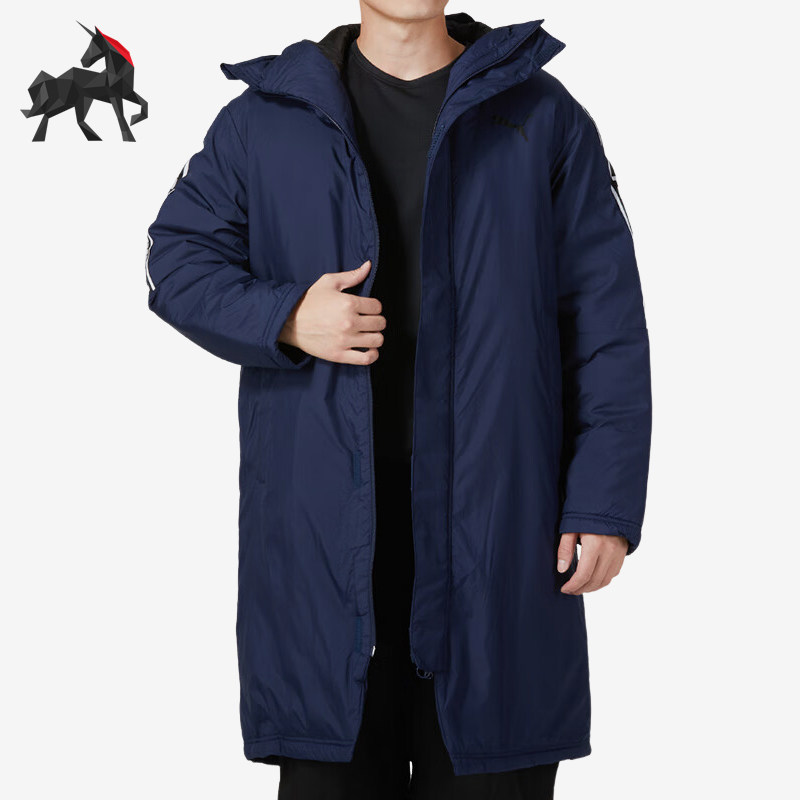 彪马正品男子时尚运动棉衣