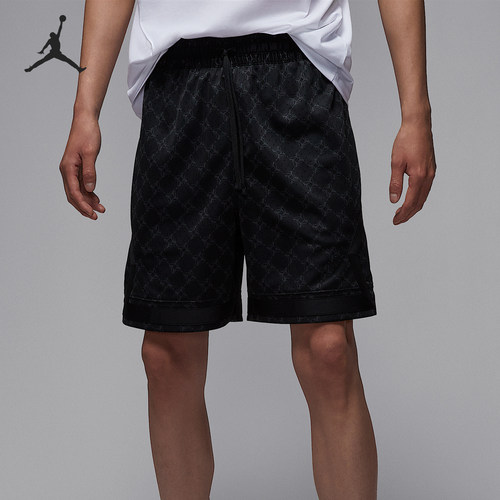 Nike/耐克正品JORDAN男士休闲轻盈透气印花运动短裤HQ8664-010