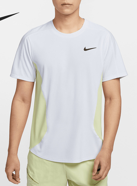 Nike/耐克正品夏季新款男士网球运动休闲圆领短袖T恤FZ6858-100