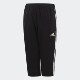 阿迪达斯正品 4P梭织七分裤 男大童YB Adidas DV1418