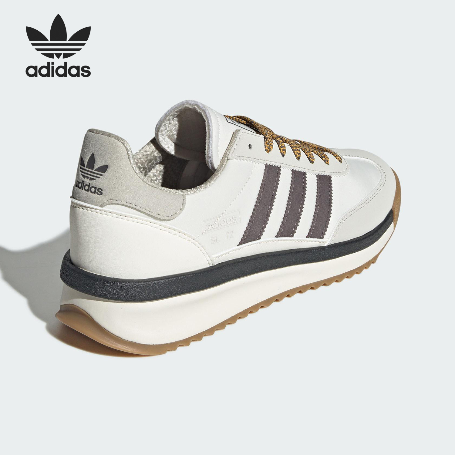 阿迪达斯男女经典厚底运动休闲鞋