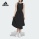 休闲无袖 Adidas 女士时尚 2024新款 连衣裙IW8256 阿迪达斯正品