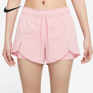 DA0454 女子二合一支撑干爽训练运动短裤 630 耐克正品 Nike