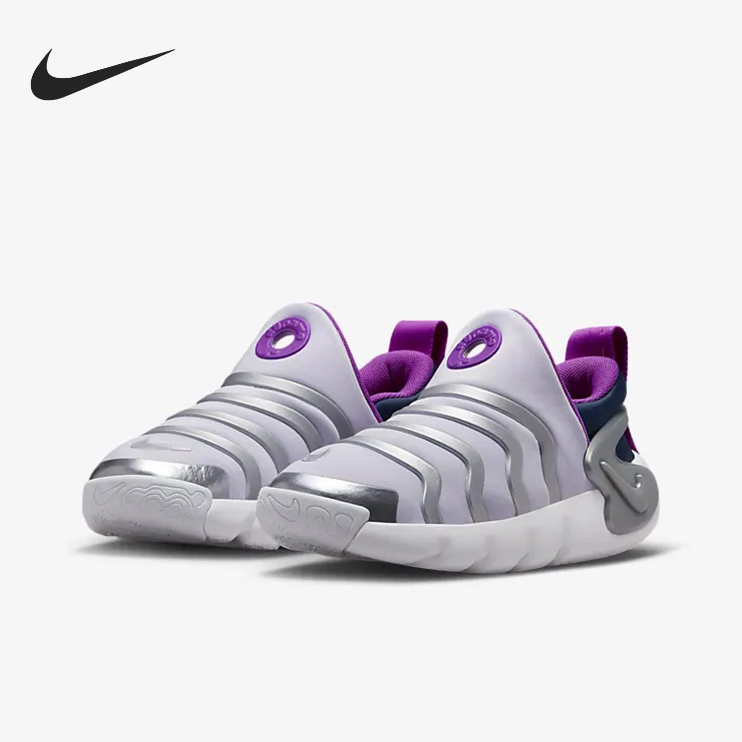 Nike/耐克正品新款女子GS大童运动一脚蹬休闲鞋DH3437-500