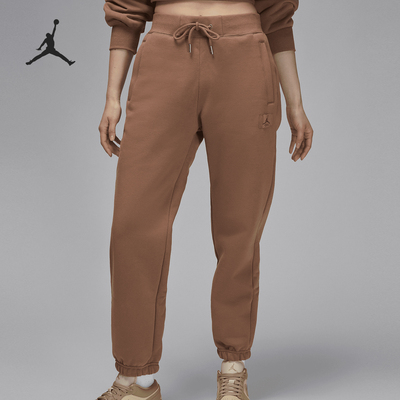 Nike/耐克正品JORDAN女士复古运动加绒束脚长裤FV7060-223