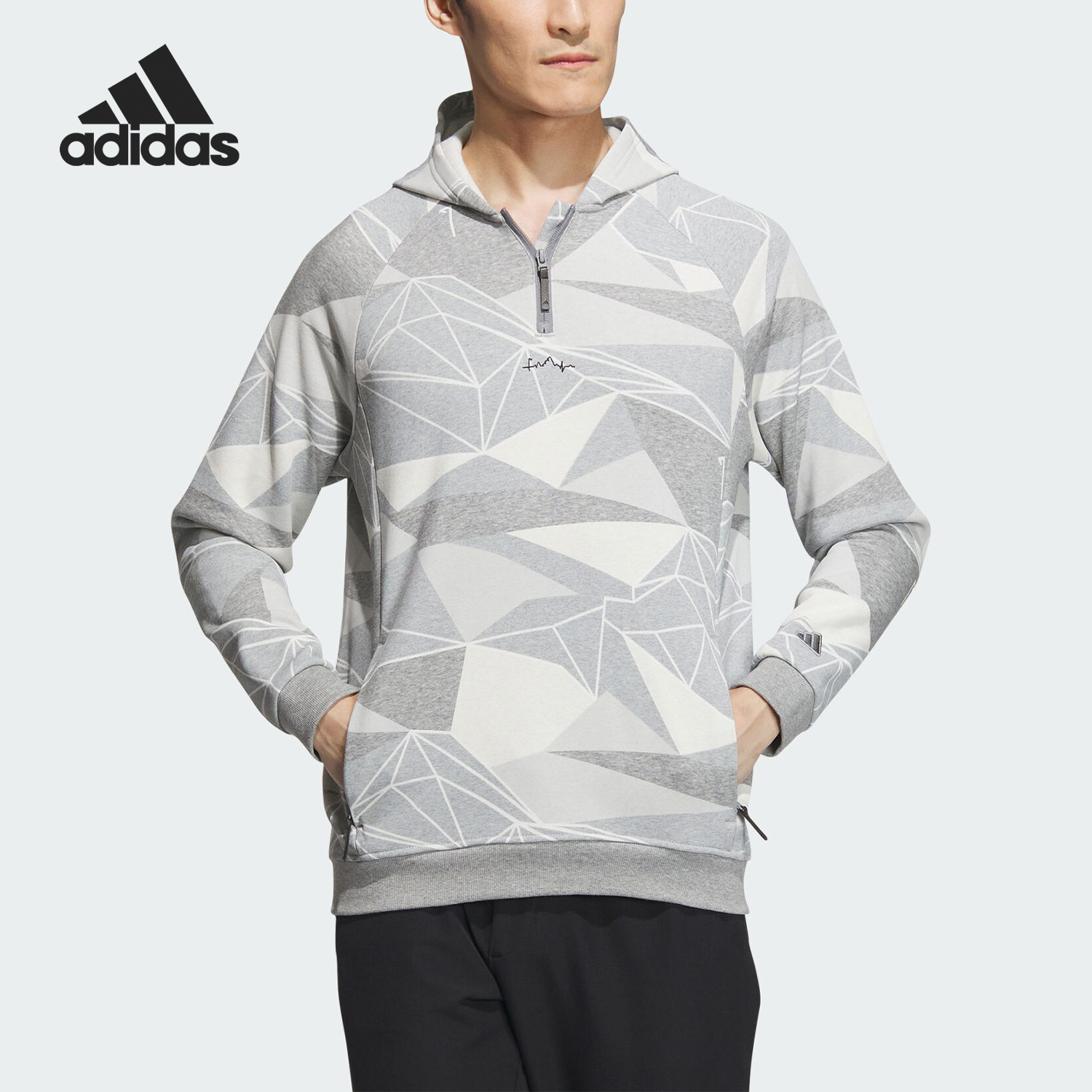 阿迪达斯正品男士卫衣