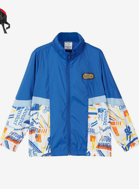 Skechers/斯凯奇正品男童舒适运动休闲连帽外套 P322B001