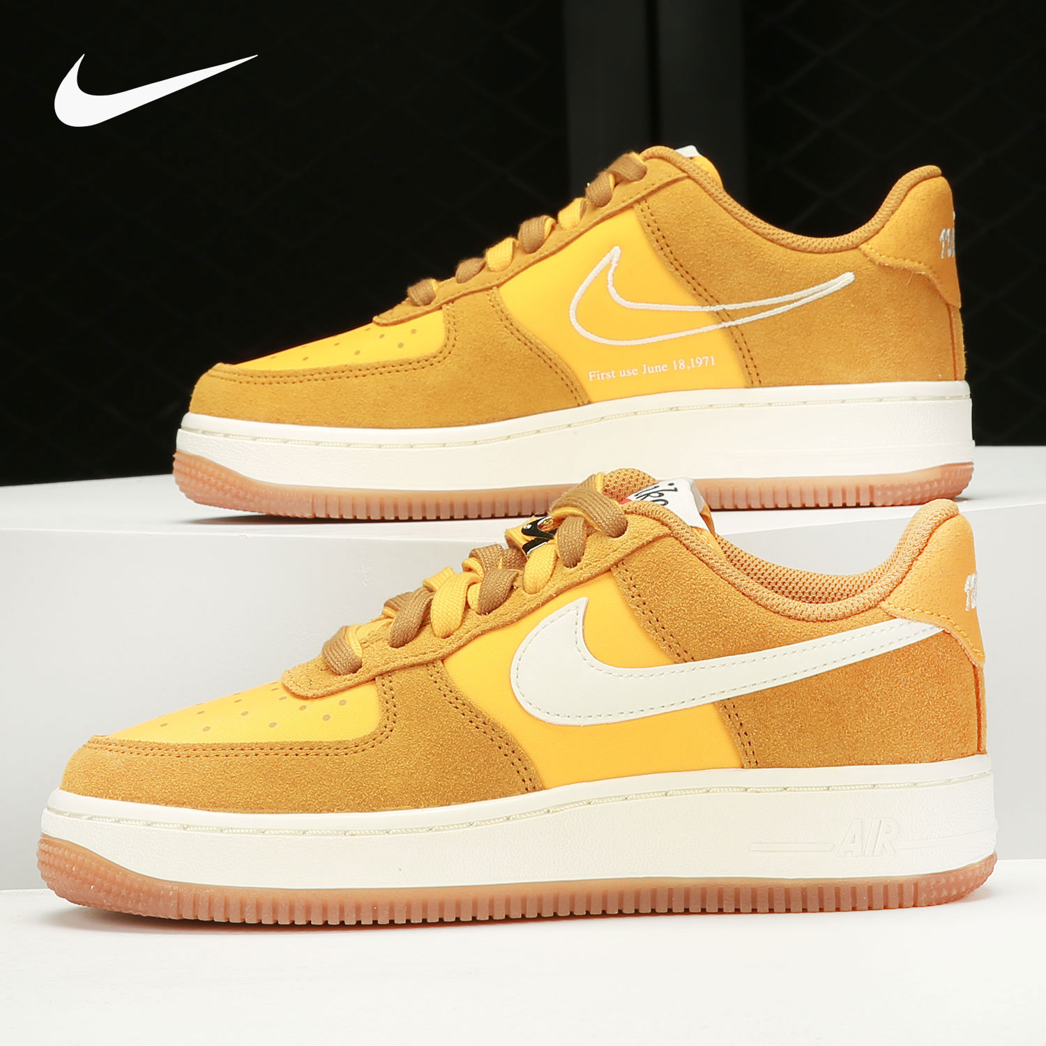 Nike/耐克正品当季新款女子AF1空军一号低帮板鞋DA8302-101