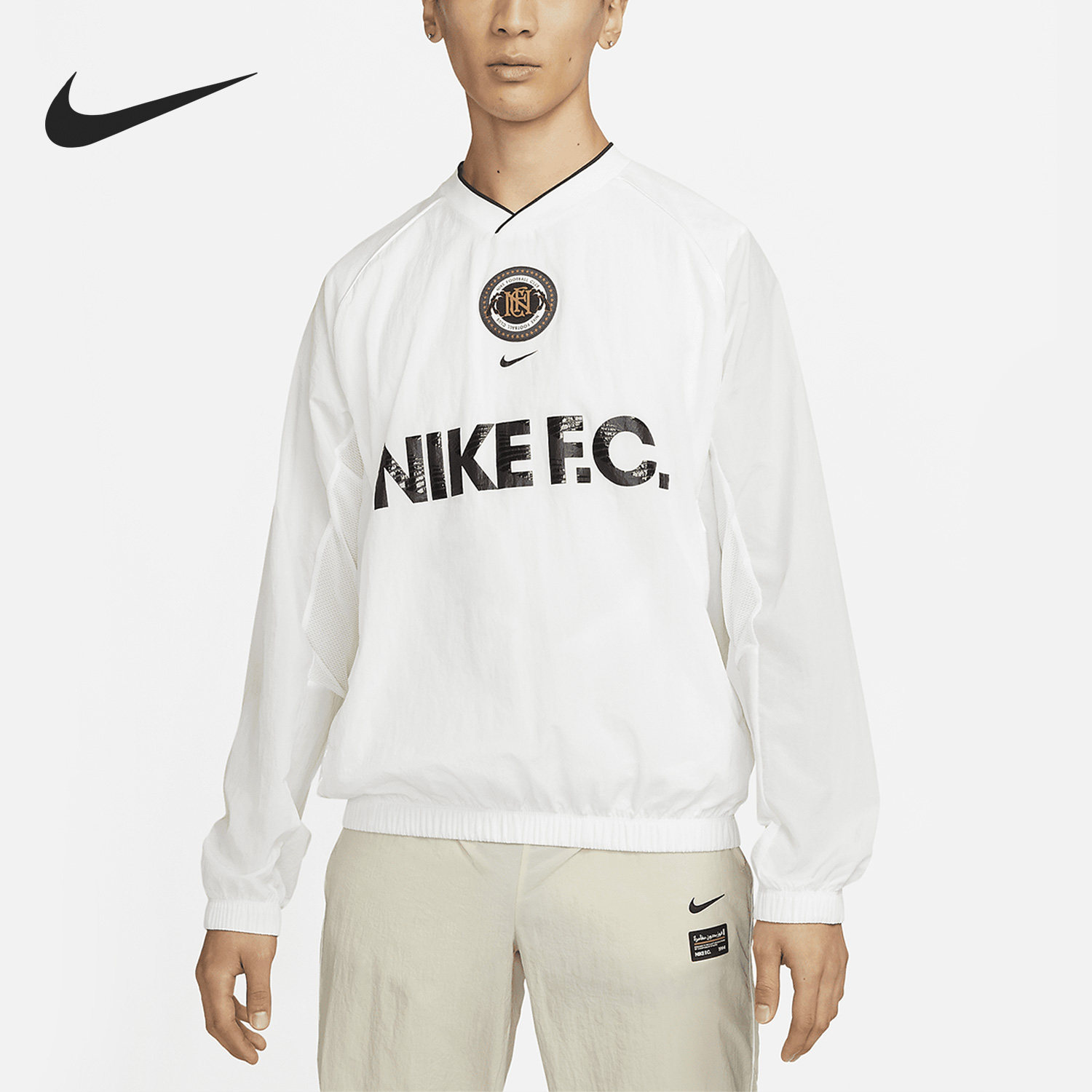 Nike/耐克正品新款男子训练运动宽松套头长袖卫衣 DQ5040-121