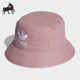阿迪达斯正品 时尚 BUCKET Adidas HAT 男女三叶草渔夫帽 HD9711