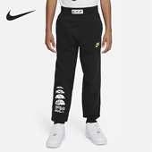 DX5510 Nike 010 新款 大童运动加绒休闲训练长裤 耐克正品 春季